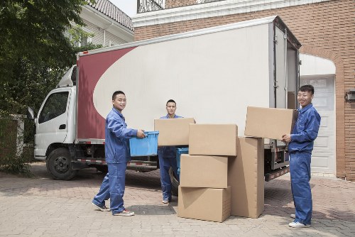 Packing and furniture protection for a house move in Kensington