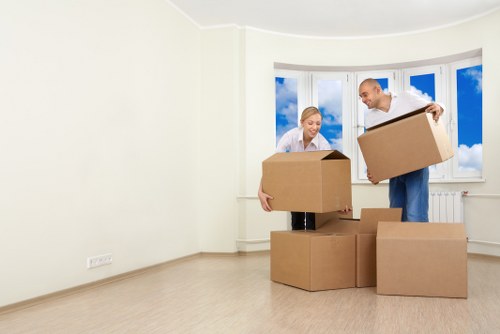 Truck hire for a Kensington property with tight access