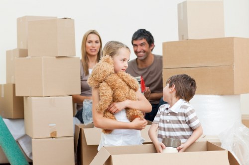 Van loading and delivery support for Kensington customers